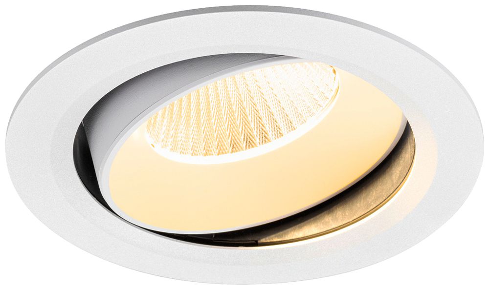 LED-Downlight SLV NUMINOS MOVE XL 24W 3600lm 3000K MB DALI Ø190×116mm ws