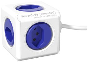 Mehrfachstecker PowerCube Extended 4×T13 1.5m 3×1mm² bl