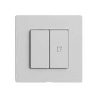 Bedienaufsatz zu Druckschalter EDIZIOdue Wiser 1K 2T hgu