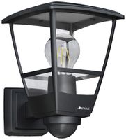 Wandleuchte Steinel L 10 S E27 0…15W IP44 mit Sensor schwarz