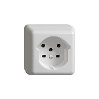 Presa AP FH T15 bianco, con morsetti innest.