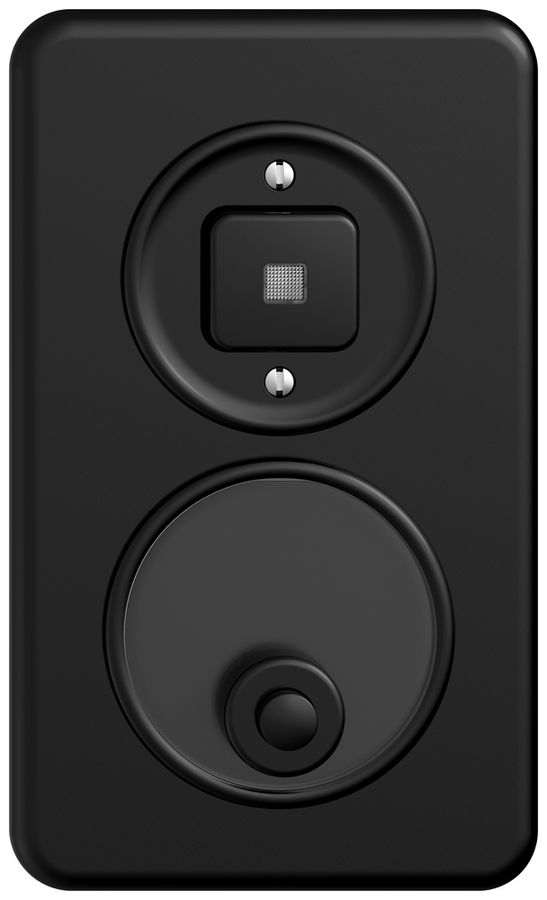 Combinaison ENC STANDARDdue SNAPFIX® vert.contact lum.1L - sonnerie 1L no