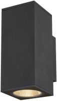 LED-Wandleuchte SLV ENOLA SQUARE UP/DOWN M 19W 1680lm 3000/4000K IP65 anthrazit