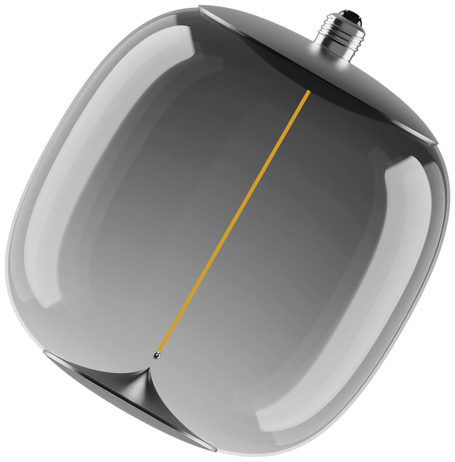 LED-Lampe Osram Vintage 1906 E27 4W 100lm 818 Ø250×300mm Rauch