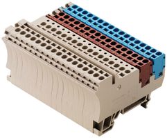 Sensor-/Aktor-Reihenklemme Weidmüller ZIA 1.5/3L-1S/16/KB Zugfeder 1.5mm² beige