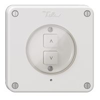 Storenschalter 1K/2T NEVO Wiser N.CO weiss