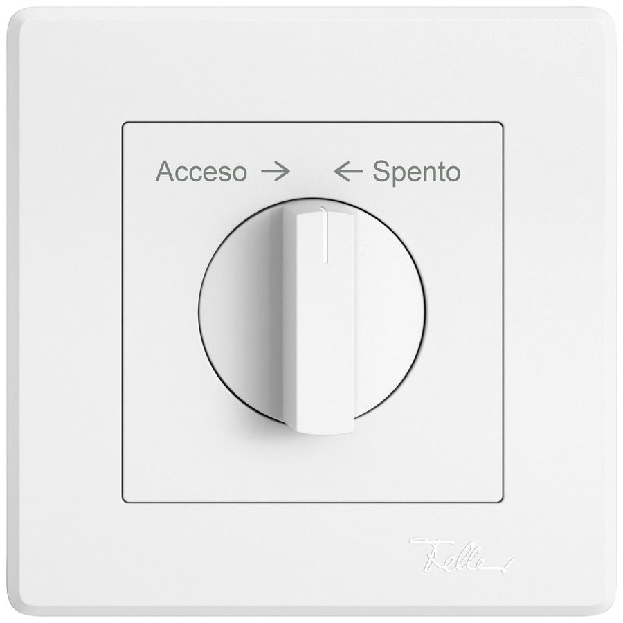 UP-Montageset EDIZIO.liv SNAPFIX® f.Schwenktaster m.Griff Acceso → ← Spento ws