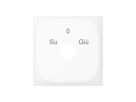 Plaque frontale SIDUS avec gravure blanc