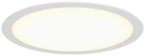 Plafonnier LED INC Philips Essential 15.4W 1817lm 930 DALI DALI VAR Ø400×82mm bc