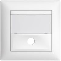 UP-Frontset, EDIZIOdue weiss 88×88mm für Sonnerietaster