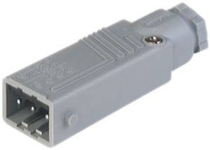 Leitungsstecker 3LPE, STAS 3 N IP54, grau