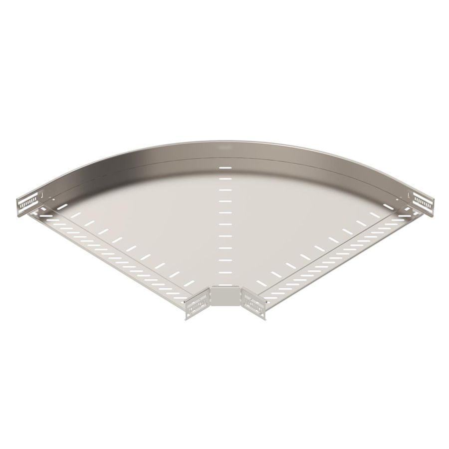 Bogen BET RB 90° 60×600mm Edelstahl A4 blank