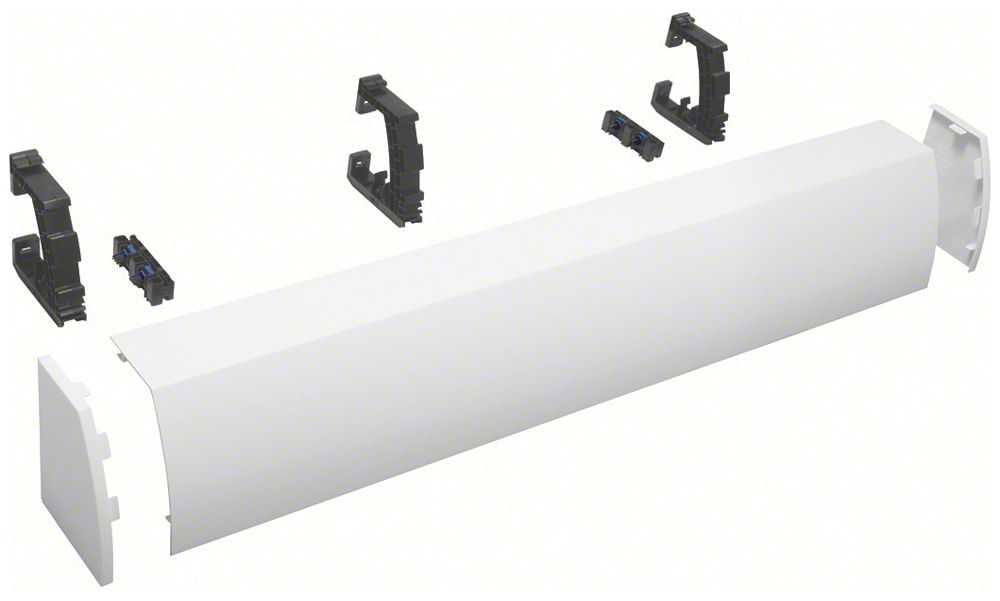 Rangierkanal Hager, 4-feldrig, 1050×176×135mm halogenfrei