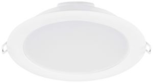 Downlight LED Sylvania START eco 12W 1100lm 3000K 110° Ø165mm blanc