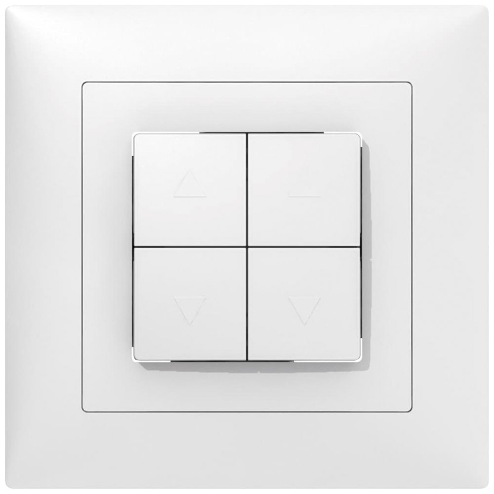 UP-Storenschalter SIDUS B weiss 2-Kanale