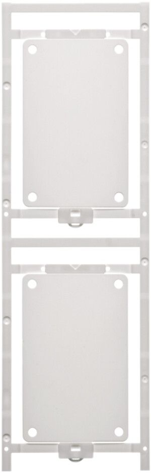 Marcatore per apparecchi Weidmüller MultiCard CC 85×54mm PA66 bianco