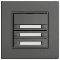 UP-Universaltaster EDIZIO.liv UNI SNAPFIX® o.LED 3× 2-Tbed.Pap.dgu