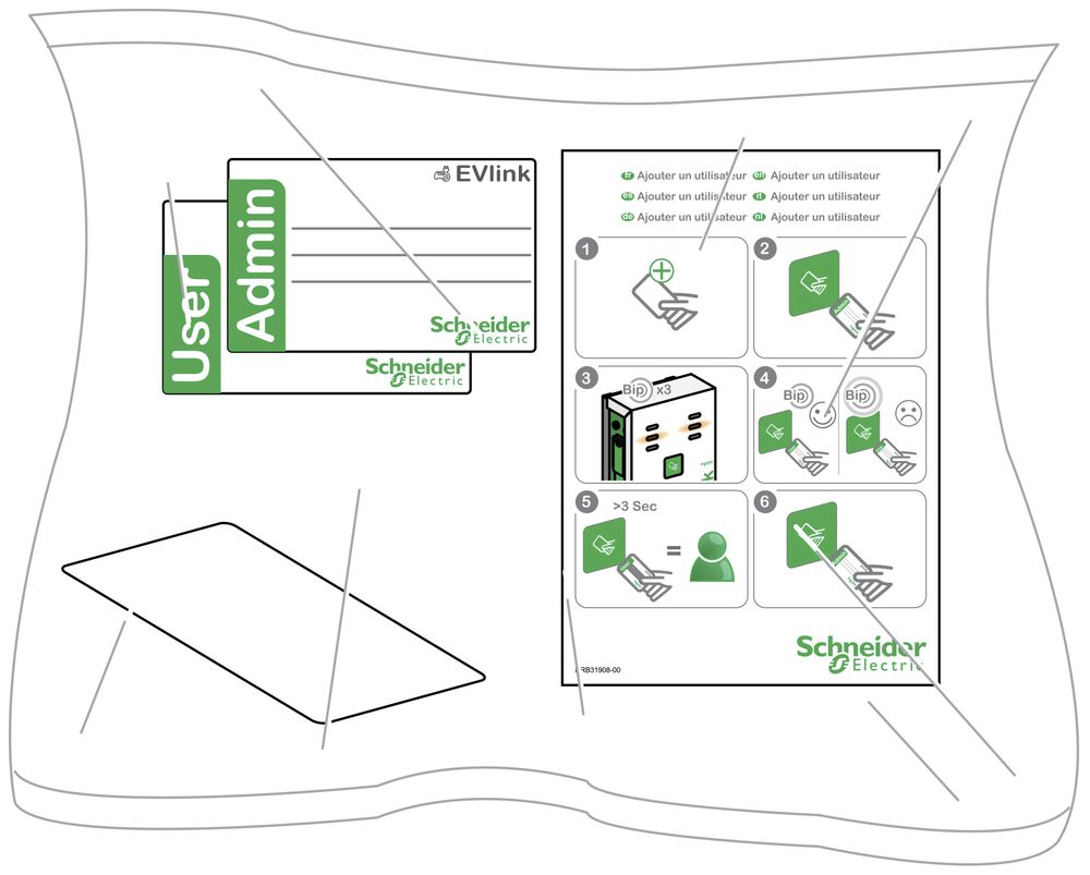 Transponderkarte Evlink 1K/4K I Code SLI Tag-it HFI EM4135