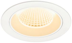 Downlight LED SLV NUMINOS M 12W 1800lm 3000K MB DALI Ø105×68mm bi