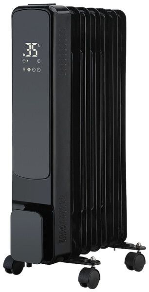 Radiatore Armin Schmid OFR 7L 1500W 230V 355×605×235mm nero