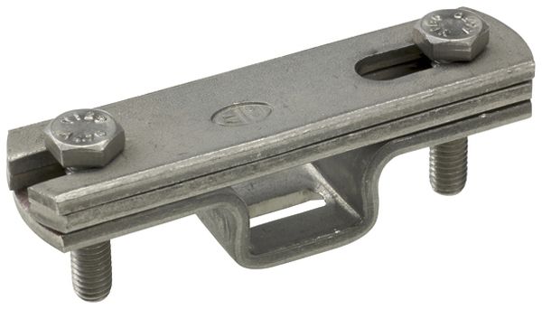 Leitungshalter Flury AV 23 für Band, Inox A4, 50×10mm