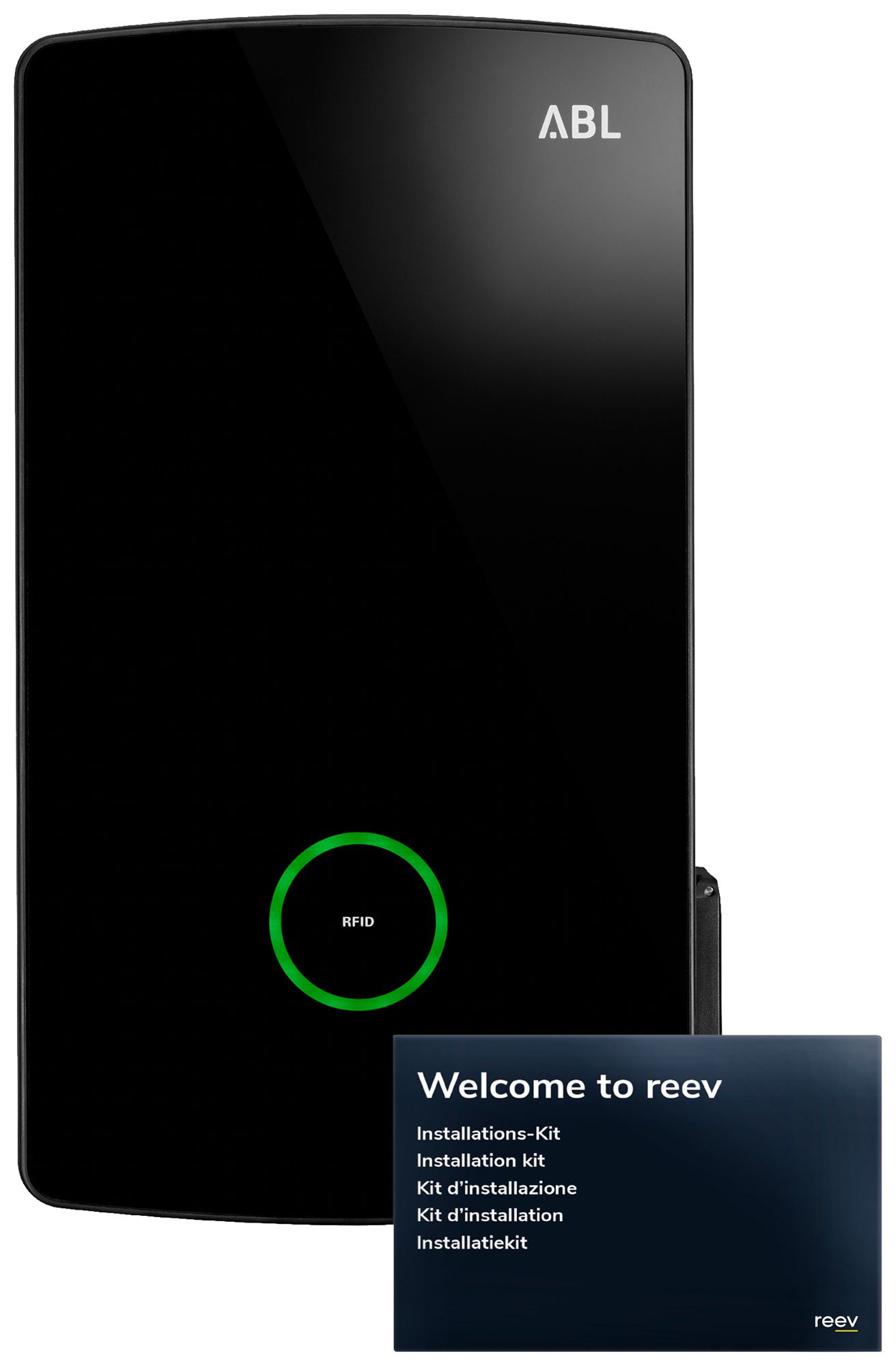 Station de charge ABL Wallbox eM4 Single Controller T2 32A 22kW reev