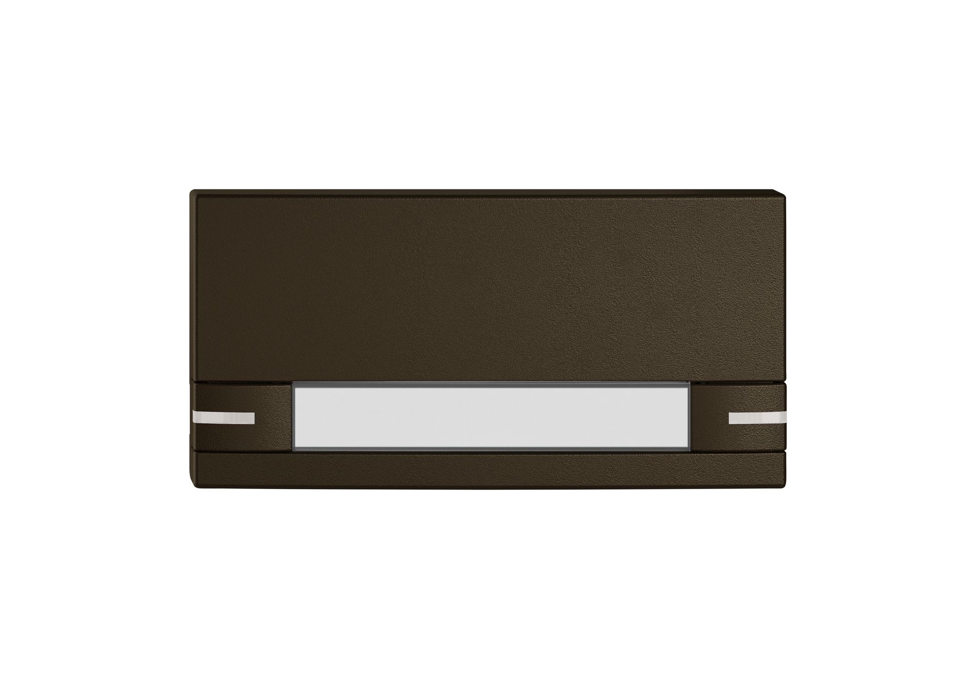 Poussoir 1/2 EDIZIO.liv SNAPFIX® p.KNX&UNI a.LED a.étiquette comm.2touch.br