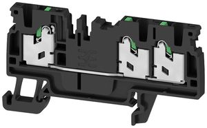 Borne de passage joignable WM S3C 2.5mm² 24A 800V ressort 3×1 DIN35 no
