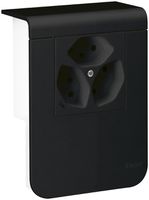 Geräteträger Hager für SL20115 schwarz 3×T13 1×S