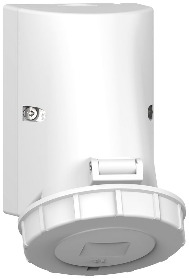 Prise murale AP Bals CEE Q-C TE 16A 5P >50V 1h IP67 Ni 90×170mm