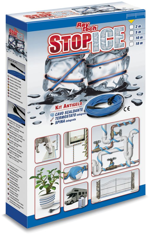 Heizkabel Raytech 2m, 12W/m