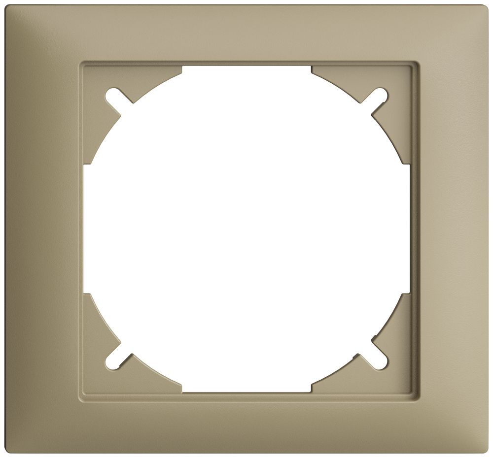 Abdeckrahmen EDIZIOdue 80×86mm sand