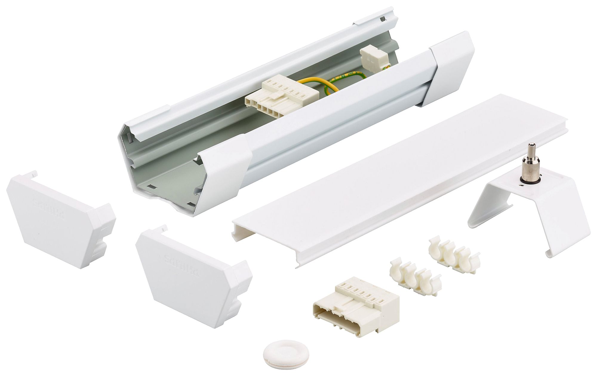 Kit de montage Philips CoreLine 280×80×43mm acier blanc montage direct