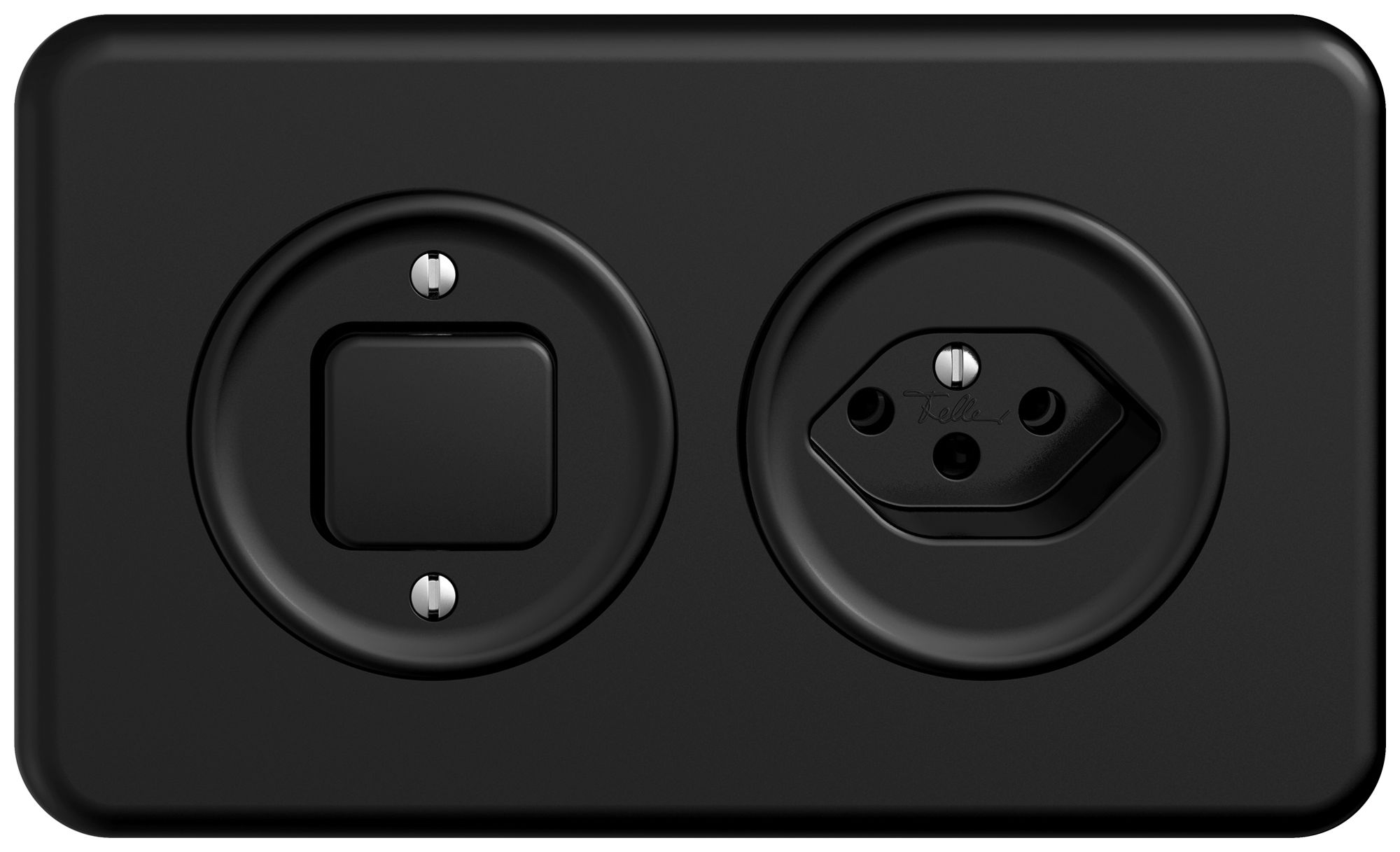 Combinazione INC STANDARDdue SNAPFIX® orizz.sch.3/1L - 1×T13 ne