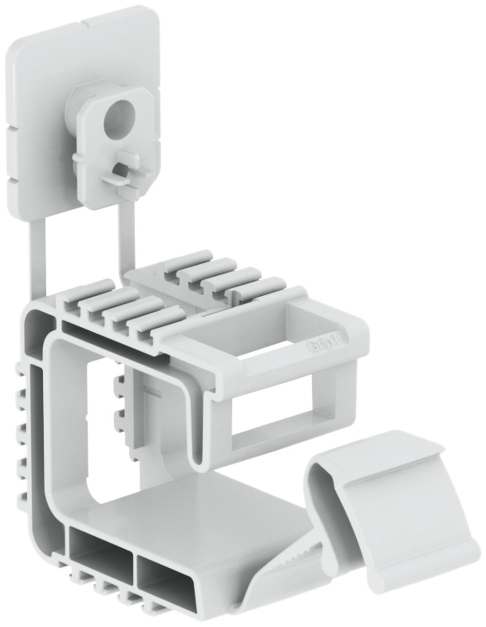 Sammelhalterung Bettermann 10×NYM 3×1.5mm², lichtgrau