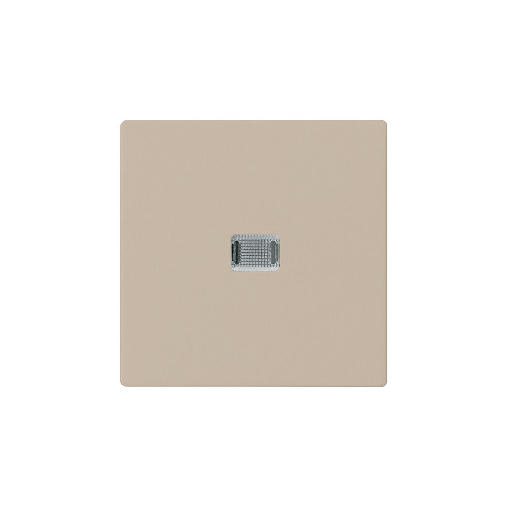 Druckknopf gross kallysto beige 1-teilig mit Linse