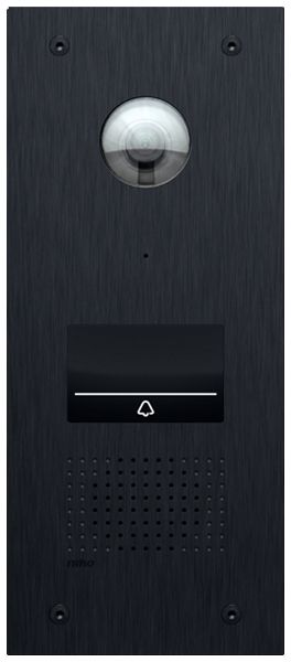 Station extérieure vidéo Niko NHC 1T IP53 noir