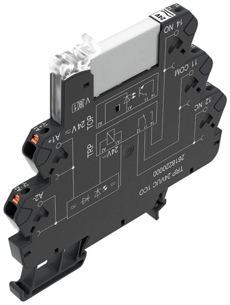 Relè WM TRP 1CO AgSnO2 207…253VUC 6A/250VAC push-in