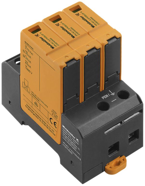 Parasurtension Weidmüller VPU AC I 3 275/25 LCF S