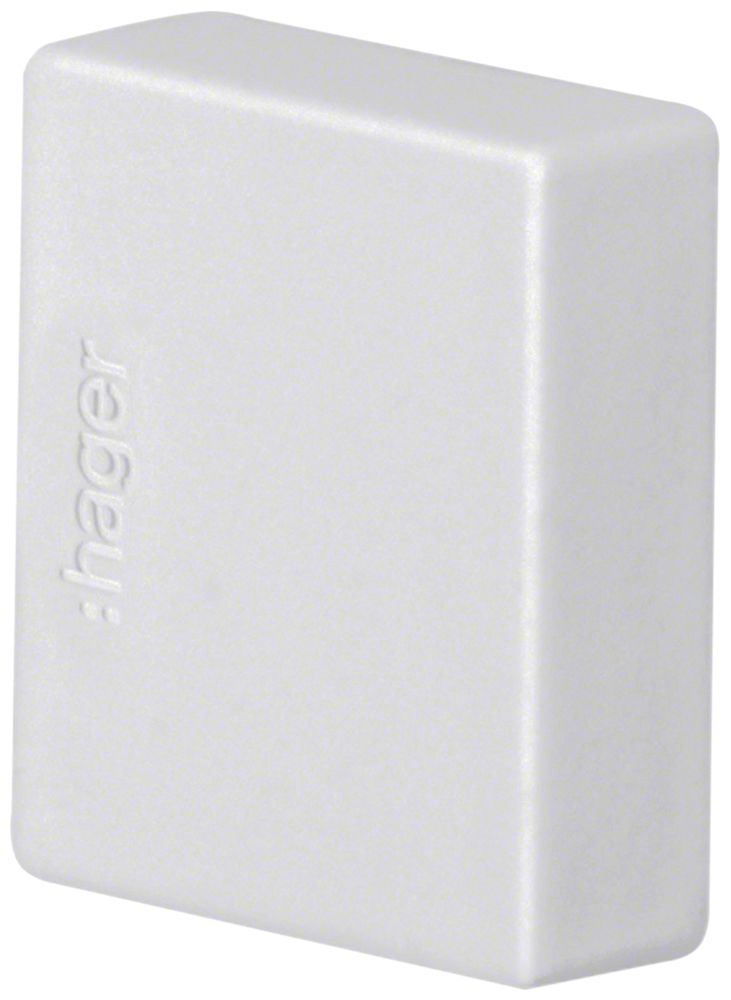 Endstück Hager tehalit.LF/LFH 20×20mm grau IP30