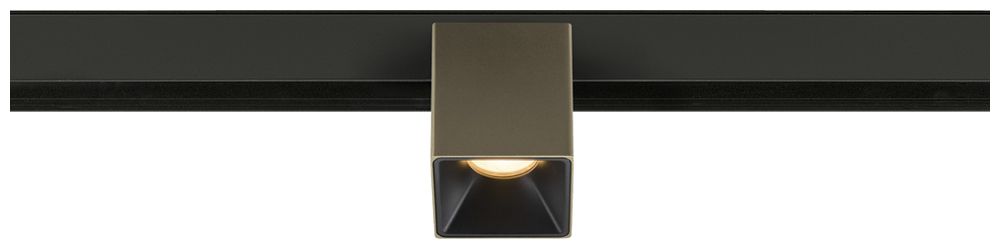 Spot LED SLV FIXT-IT Surface 8W 495lm 920…930 36° DALI 48V AD square brz/no