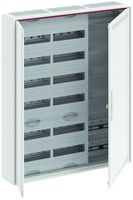 AP-Kleinverteiler ABB CA 36VML, 3-Feld 6-reihig 144TE + Media, Tür belüftet