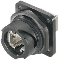 Flansch-Set Weidmüller V1 Bayonett Kunststoff mit Einsatz RJ45 TIA-568A