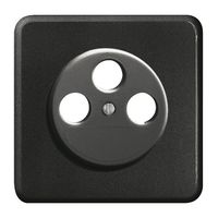 UP-Frontset FH schwarz für SAT-Dose