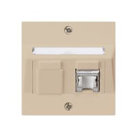 UP-Montage-Set kallysto A Kat.6 1RJ45/s beige