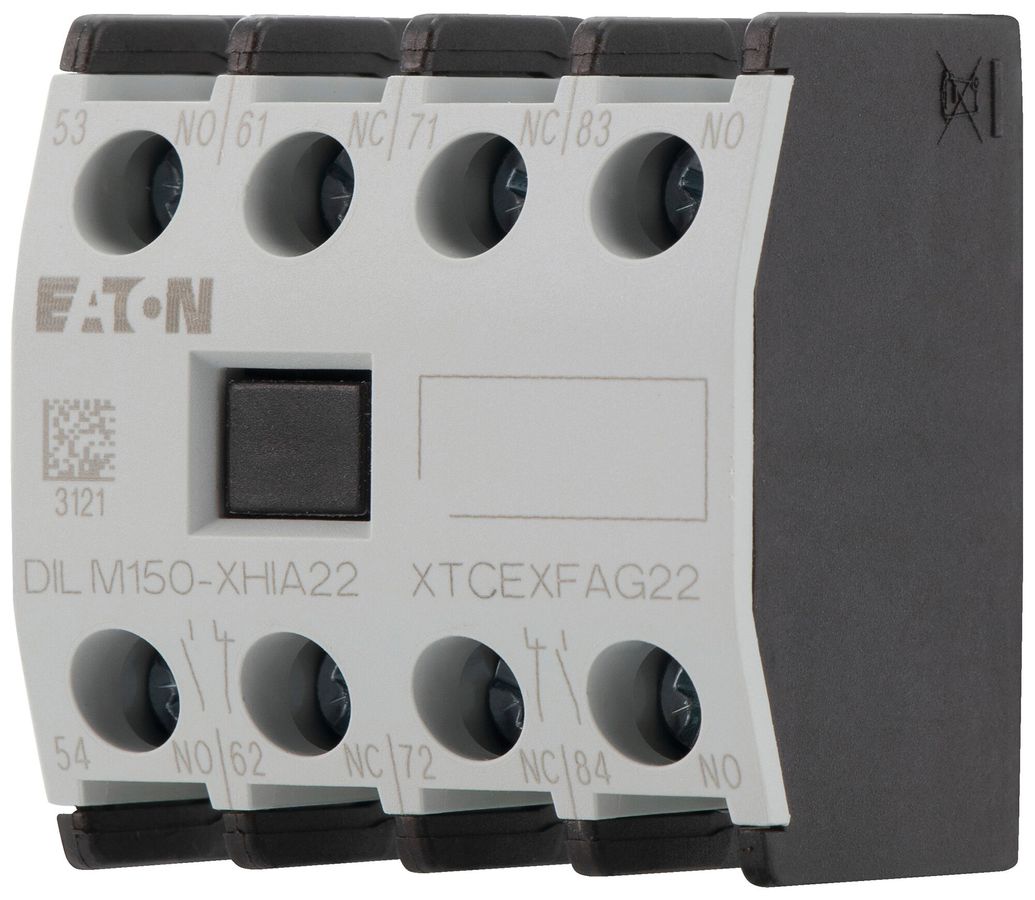 Contatto ausiliare Eaton DILM150-XHIA22 2NO 2NC 6A raccordo a vite