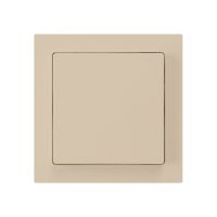 Frontset kallysto 60×60 beige für Babyswitch/Kurzhublichtregler