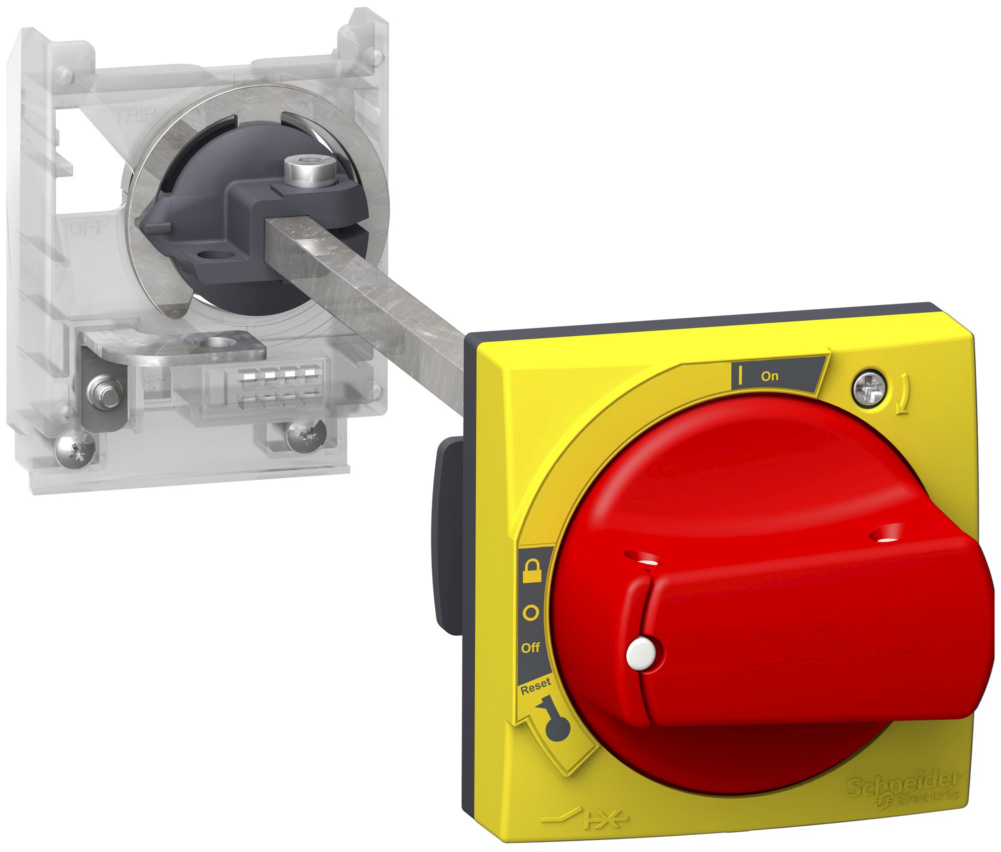 commande rotative Schneider Electric GV2P/L IP54, sans TRIP, ro/jn