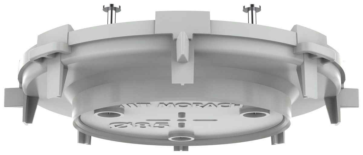 Elemento frontale LIGHT-BOX Ø85mm TFI 850°C grigio