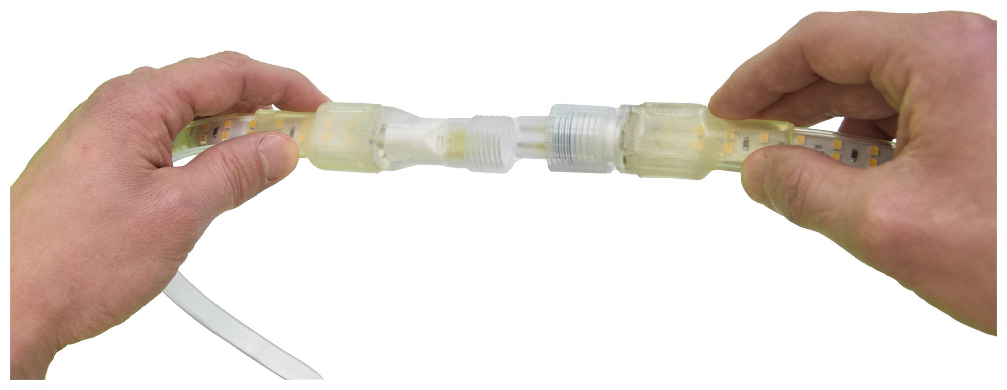 LED-Lichtband QUICKLED 240N IP65 240V 15W-1500lm/m 4000K 50m Abroller zweiseitig